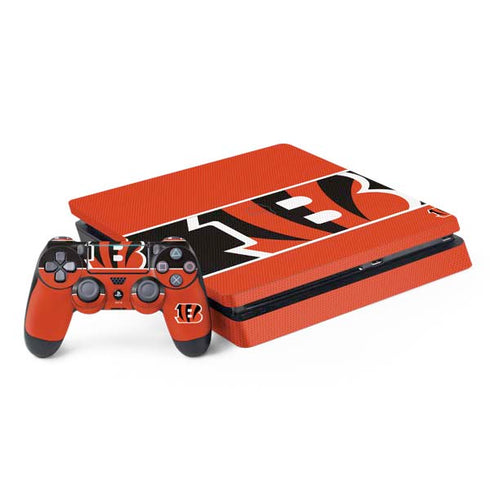 NFL Cincinnati Bengals Zone Block PS4 Slim Bundle Skin