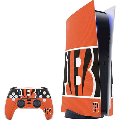 NFL Cincinnati Bengals Zone Block PS5 Bundle Skin