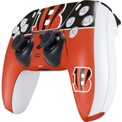 NFL Cincinnati Bengals Zone Block PS5 Controller Skin