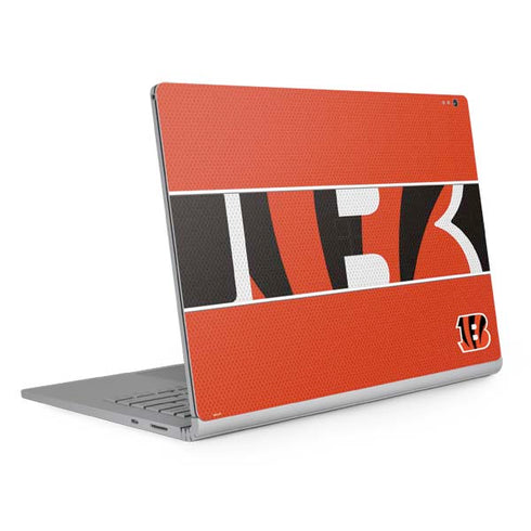 NFL Cincinnati Bengals Zone Block Surface Book 2 15in Skin
