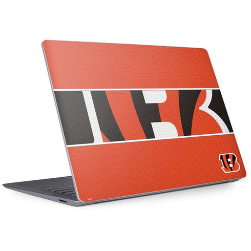 NFL Cincinnati Bengals Zone Block Surface Laptop 3 13.5in Skin