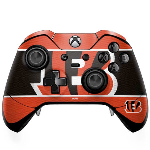 NFL Cincinnati Bengals Zone Block Xbox One Elite Controller Skin
