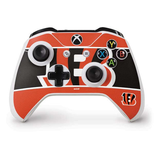NFL Cincinnati Bengals Zone Block Xbox One S Controller Skin