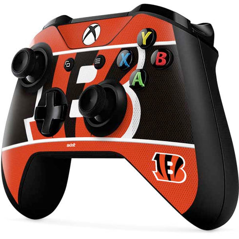NFL Cincinnati Bengals Zone Block Xbox One X Controller Skin
