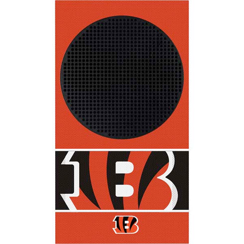 NFL Cincinnati Bengals Zone Block Xbox Series S Console Skin