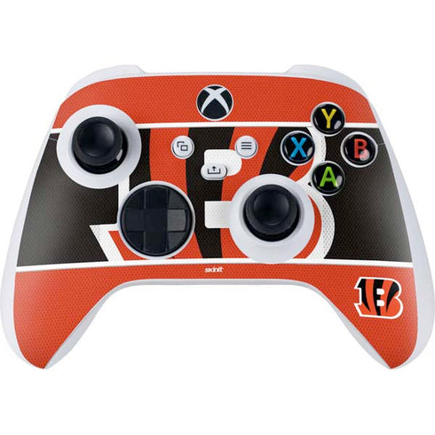 NFL Cincinnati Bengals Zone Block Xbox Series S Controller Skin