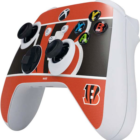 NFL Cincinnati Bengals Zone Block Xbox Series S Controller Skin