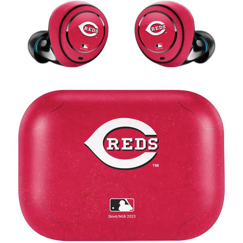 MLB Cincinnati Reds - Solid Distressed Amazon Echo Buds Skin
