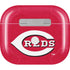MLB Cincinnati Reds - Solid Distressed Apple AirPods (3rd Gen 2021) Skin