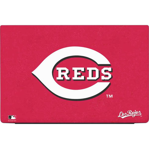 MLB Cincinnati Reds - Solid Distressed Dell Vostro Skin