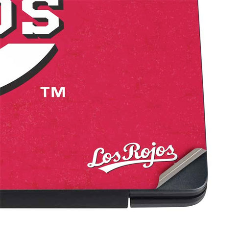 MLB Cincinnati Reds - Solid Distressed Dell Vostro Skin