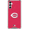 MLB Cincinnati Reds - Solid Distressed Galaxy A14 5G Clear Case
