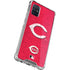 MLB Cincinnati Reds - Solid Distressed Galaxy A51 5G Clear Case