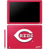 MLB Cincinnati Reds - Solid Distressed Galaxy Book 12in Skin