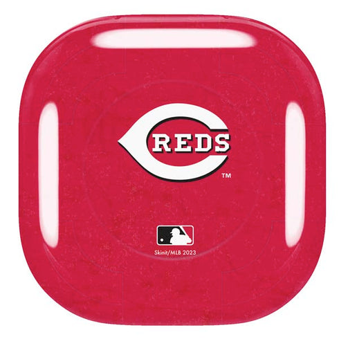 MLB Cincinnati Reds - Solid Distressed Galaxy Buds Live Skin