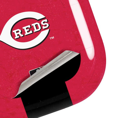 MLB Cincinnati Reds - Solid Distressed Galaxy Buds Pro Skin