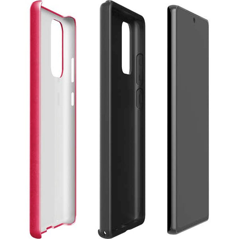 MLB Cincinnati Reds - Solid Distressed Galaxy Note20 5G Pro Case