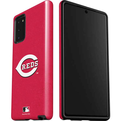 MLB Cincinnati Reds - Solid Distressed Galaxy Note20 5G Pro Case