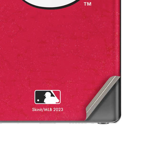 MLB Cincinnati Reds - Solid Distressed Galaxy Note20 5G Skin
