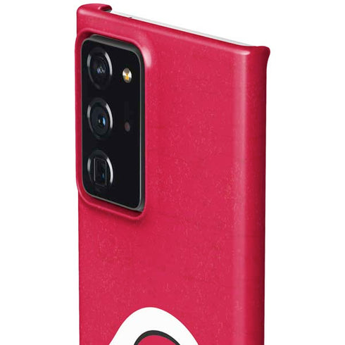 MLB Cincinnati Reds - Solid Distressed Galaxy Note20 Ultra 5G Lite Case