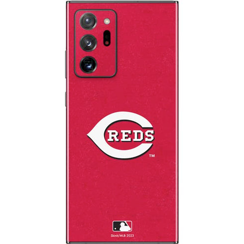 MLB Cincinnati Reds - Solid Distressed Galaxy Note20 Ultra 5G Skin