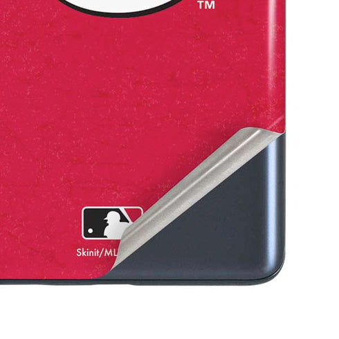 MLB Cincinnati Reds - Solid Distressed Galaxy S20 Fan Edition Skin