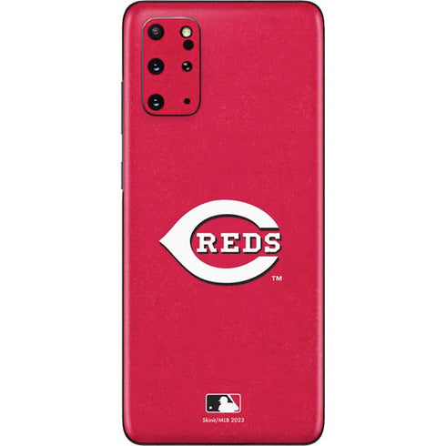 MLB Cincinnati Reds - Solid Distressed Galaxy S20 Plus Skin