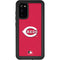 MLB Cincinnati Reds - Solid Distressed Galaxy S20 Waterproof Case