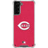 MLB Cincinnati Reds - Solid Distressed Galaxy S21 Plus 5G Clear Case