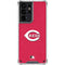 MLB Cincinnati Reds - Solid Distressed Galaxy S21 Ultra 5G Clear Case
