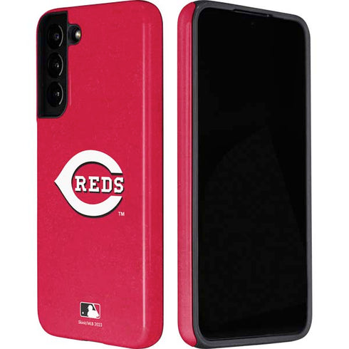 MLB Cincinnati Reds - Solid Distressed Galaxy S22 Plus Pro Case