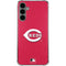 MLB Cincinnati Reds - Solid Distressed Galaxy S24 Plus Clear Case