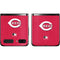 MLB Cincinnati Reds - Solid Distressed Galaxy Z Flip Skin