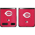 MLB Cincinnati Reds - Solid Distressed Galaxy Z Flip Skin