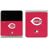 MLB Cincinnati Reds - Solid Distressed Galaxy Z Flip3 5G Skin