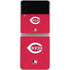 MLB Cincinnati Reds - Solid Distressed Galaxy Z Flip4 5G Skin