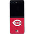 MLB Cincinnati Reds - Solid Distressed Galaxy Z Flip5 5G Skin