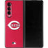 MLB Cincinnati Reds - Solid Distressed Galaxy Z Fold3 5G Skin