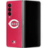 MLB Cincinnati Reds - Solid Distressed Galaxy Z Fold4 5G Skin