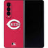 MLB Cincinnati Reds - Solid Distressed Galaxy Z Fold4 5G Skin