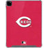 MLB Cincinnati Reds - Solid Distressed iPad Pro 12.9in (2020) Clear Case