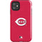 MLB Cincinnati Reds - Solid Distressed iPhone 11 Impact Case