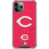 MLB Cincinnati Reds - Solid Distressed iPhone 11 Pro Max Clear Case