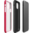 MLB Cincinnati Reds - Solid Distressed iPhone 11 Pro Max Impact Case