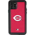 MLB Cincinnati Reds - Solid Distressed iPhone 11 Pro Waterproof Case