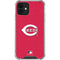MLB Cincinnati Reds - Solid Distressed iPhone 12 Clear Case