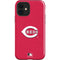 MLB Cincinnati Reds - Solid Distressed iPhone 12 Impact Case