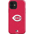 MLB Cincinnati Reds - Solid Distressed iPhone 12 Impact Case