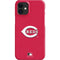 MLB Cincinnati Reds - Solid Distressed iPhone 12 Mini Lite Case