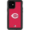 MLB Cincinnati Reds - Solid Distressed iPhone 12 Mini Waterproof Case